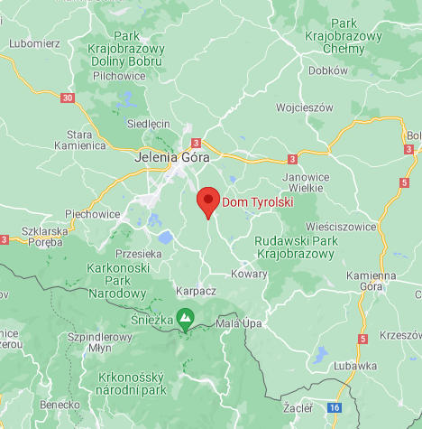 Dom Tyrolski na mapie