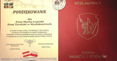 Podziękowania dla Marka Łopatki